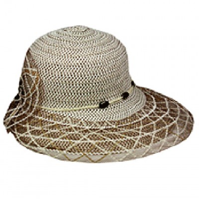Silver Fever ®  Summer Fancy Sun Hat Fits All Tan & Khaki 714983289092 eb-89495119